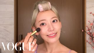 LE SSERAFIM’s SAKURA on Hydrating Skin Care and Lash Curling  Beauty Secrets  Vogue [upl. by Aprile]