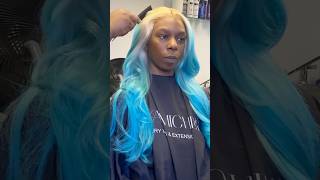 Closure Wig Install wigs easywig hair customwigmaker hairextensions wiginfluencer [upl. by Esilahc]