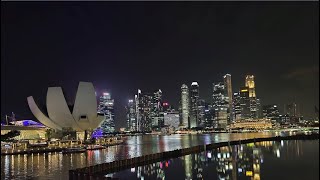 Singapore Night River Cruise Unveiling History on a Bumboat Journey [upl. by Sibella]