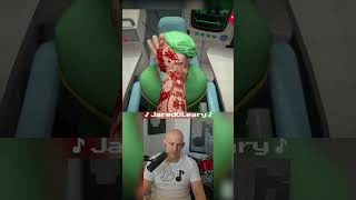 PUNCHED MY TV IN VR  Surgeon Simulator VR Meet the Medic short shorts [upl. by Nivrad371]