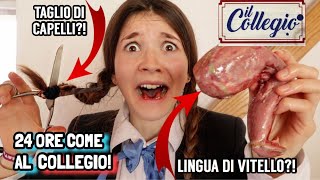 VIVO 24 ORE COME AL COLLEGIO ho quasi vomitato ♕ [upl. by Hctim]