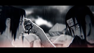 Itachi Vs Sasuke  Naruto Manga Animation [upl. by Oneal]