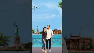 Wedding Invitation couplegoals lovestatus preweddingshoot reels wifeandhusbandrelationship [upl. by Atilrac]