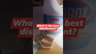 What is the best disinfectant used in dental clinicdisinfectiondisinfectantdentistdentistry [upl. by Miculek]