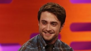 Daniel Radcliffes Fan Fiction Site  The Graham Norton Show  Series 12 Episode 7  BBC One [upl. by Ehcsrop]