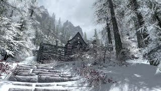 WINTERBERRY CHATEAU  SKYRIM SPECIAL EDITION MODDED [upl. by Eiramyma]