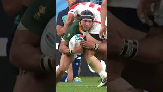 Cheslin Kolbe has some serious leg powerSpringboks vs JapanRugby [upl. by Ainirtac178]