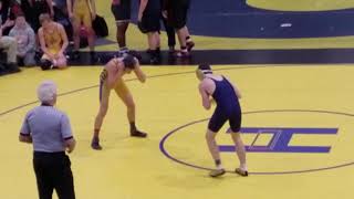 HHS Duals Reese Ludwick vs Moorefield [upl. by Stultz]