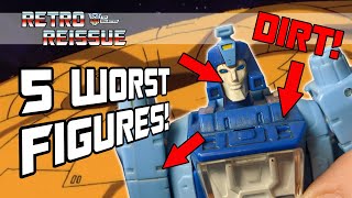 Top 5 WORST TRANSFORMERS Toys So Far [upl. by Ettie]