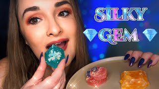 ASMR Edible Crystal Candy Review 💎 Satisfying Crunch Tapping amp Mouth Sounds  Trying Viral Treats [upl. by Aluap]