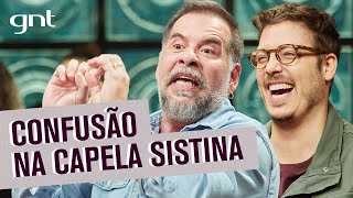 Leandro Hassum relembra episódio traumático na Capela Sistina  Que História é essa Porchat [upl. by Yrdnal]