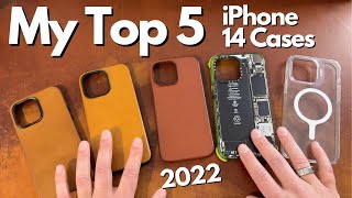 Top 5 iPhone 14 Pro Max Cases of 2022  Andar Nomad Apple Casetify Moft Mkeke [upl. by Trescha]