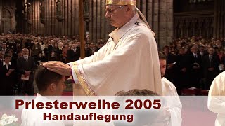 Priesterweihe 2005  Handauflegung [upl. by Asil492]