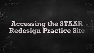 Accessing the STAAR Redesign Practice Tests [upl. by Frangos]