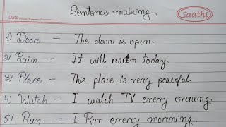 Make sentence in English  Crazy Academy [upl. by Etteniuqna316]