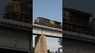 CSX 5268 leads M583 at Cartersville GA [upl. by Kaspar690]