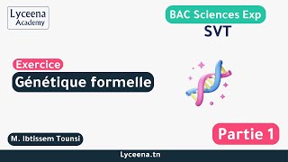 BAC  SVT  Génétique des Diploïdes  Exercice Partie 1 [upl. by Anelra]