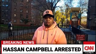 Hassan Campbell Arrested Footage Released NYPD Search For Suspects Connected To IG Live Setup [upl. by Aikcir]