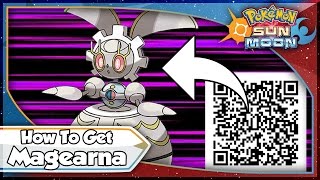 Pokemon Sun and Moon  How To Get Magearna With QR Code SM Tips amp Tricks [upl. by Constantia]