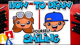 Celebrate Smile Power Day Learn to Draw Yourself Smiling [upl. by Adnovay657]