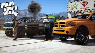 BATTLE OF THE DIESELS 2200HP CUMMINS DRAG TRUCK  GTA5 RP [upl. by Dranek79]