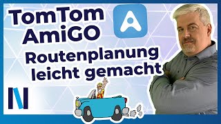 Die App TomTom AmiGO Zuverlässige Navigation mit dem Smartphone [upl. by Acus387]