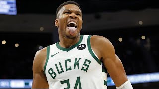 Giannis Antetokounmpos Top 10 Dunks Of His Career [upl. by Albertson]