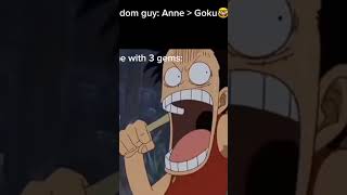 Goku vs Anne real battle💀 meme joke [upl. by Akeemaj914]