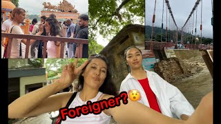 People in Rishikesh thought we’re foreigner 😂😂 Do we really look like foreigner  😆😶‍🌫️ [upl. by Jessi]