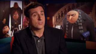 Interview with Steve Carell for Despicable Me [upl. by Koppel]