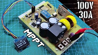 DIY MPPT Solar Charge ControllerESP32 [upl. by Granniah]