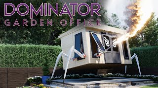 Dominator Garden Office  Insulated and Modular panels  Dunster House [upl. by Aisatna]