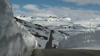 FJORDS Norway  The Sognefjell Mountain Road [upl. by Nosraep]