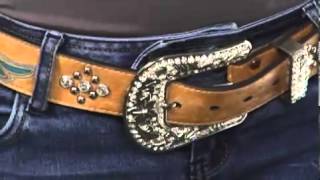 Nocona Winged Peace Heart Belt SKU8070514 [upl. by Whitman454]