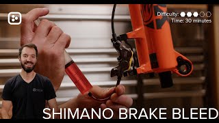 Tech Tips Shimano Brake Bleed [upl. by Nylyaj]