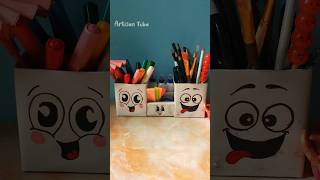 DIY Desk Organizer  Penholder  Artisan Tuba  diy craft penholder [upl. by Isleana150]