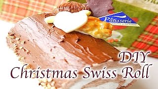 スイーツデコ ロールケーキの作り方 Sweets Deco Swiss Roll [upl. by Fillender]