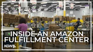 A look inside the working conditions of an Amazon fulfillment center [upl. by Freberg]