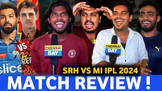 தா என்ன அடி Mumbaiகு மரண பயத்த காட்டிடனுங்க 🤣🔥 SRH VS MI Match Reaction  SRH VS MI Match Review [upl. by Ahsieki]