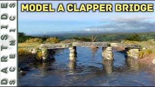 Model an AWESOME clapper bridge [upl. by Klement]