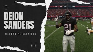 How To Make quotPrimetimequot Deion Sanders in Madden 25 [upl. by Marissa]