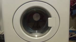 Zanussi Compact FC1200W  Cotton Rinse inter spin 450rpm Pt 7 of 12 [upl. by Ahsemot949]