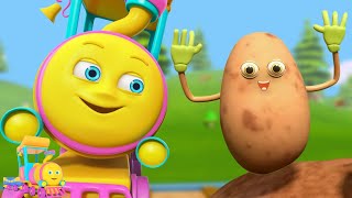 Aloo Bola Mujhko Khalo आलू बोला Hindi Vegetable Song and Rhymes for Babies [upl. by Brosine]