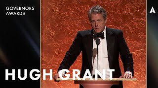 Hugh Grant Honors Richard Curtis  The 15th Governors Awards Presented By ROLEX [upl. by Adirahs]