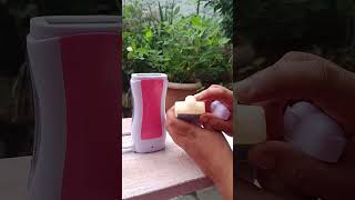 3 in 1 Depilatory hair Removal Roll wax heaterItna sasta easy to way waxing [upl. by Nylesaj203]