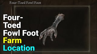 Best Four Toed Fowl Foot Farm Location  Elden Ring [upl. by Enahpets]