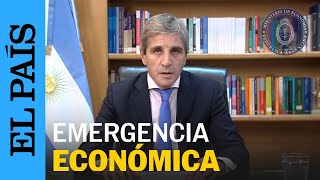 ARGENTINA  Anuncian medidas económicas de emergencia  EL PAÍS [upl. by Emory]