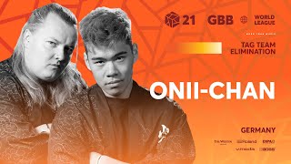 OniiChan 🇩🇪  GRAND BEATBOX BATTLE 2021 WORLD LEAGUE  Tag Team Elimination [upl. by Yrrej]