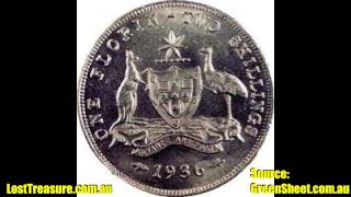 Australian PreDecimal Coin Values  Florin 1911 to 1964 [upl. by Rebna104]