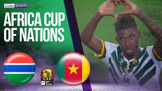 Gambia vs Cameroon  AFCON 2023 HIGHLIGHTS  01232024  beIN SPORTS USA [upl. by Horner]